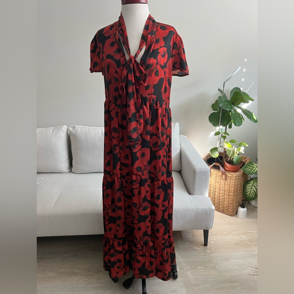 Chiara Luppi oversized floral dress, new with tags, sz m